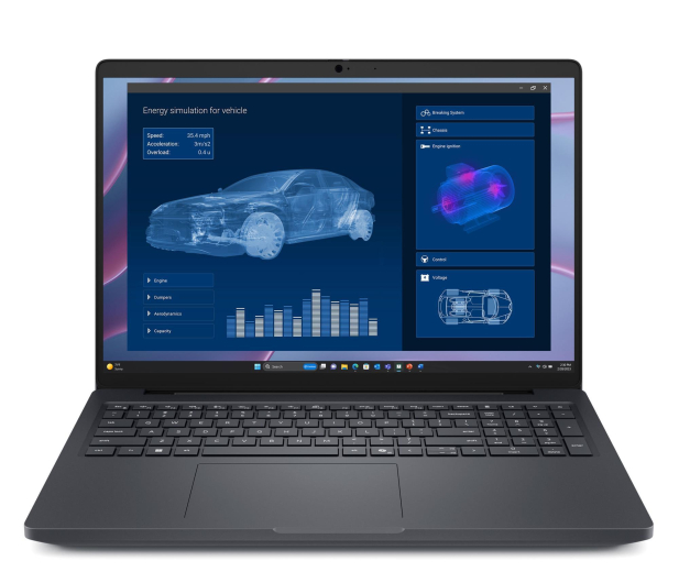 Dell Pro Max 16 Ryzen AI 9 HX370/32GB/1TB/Win11P RTX PRO 1000 - 1357575 - zdjęcie 3